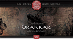 Desktop Screenshot of drakkar.pl