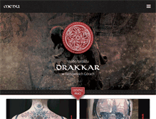 Tablet Screenshot of drakkar.pl