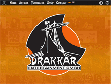 Tablet Screenshot of drakkar.de